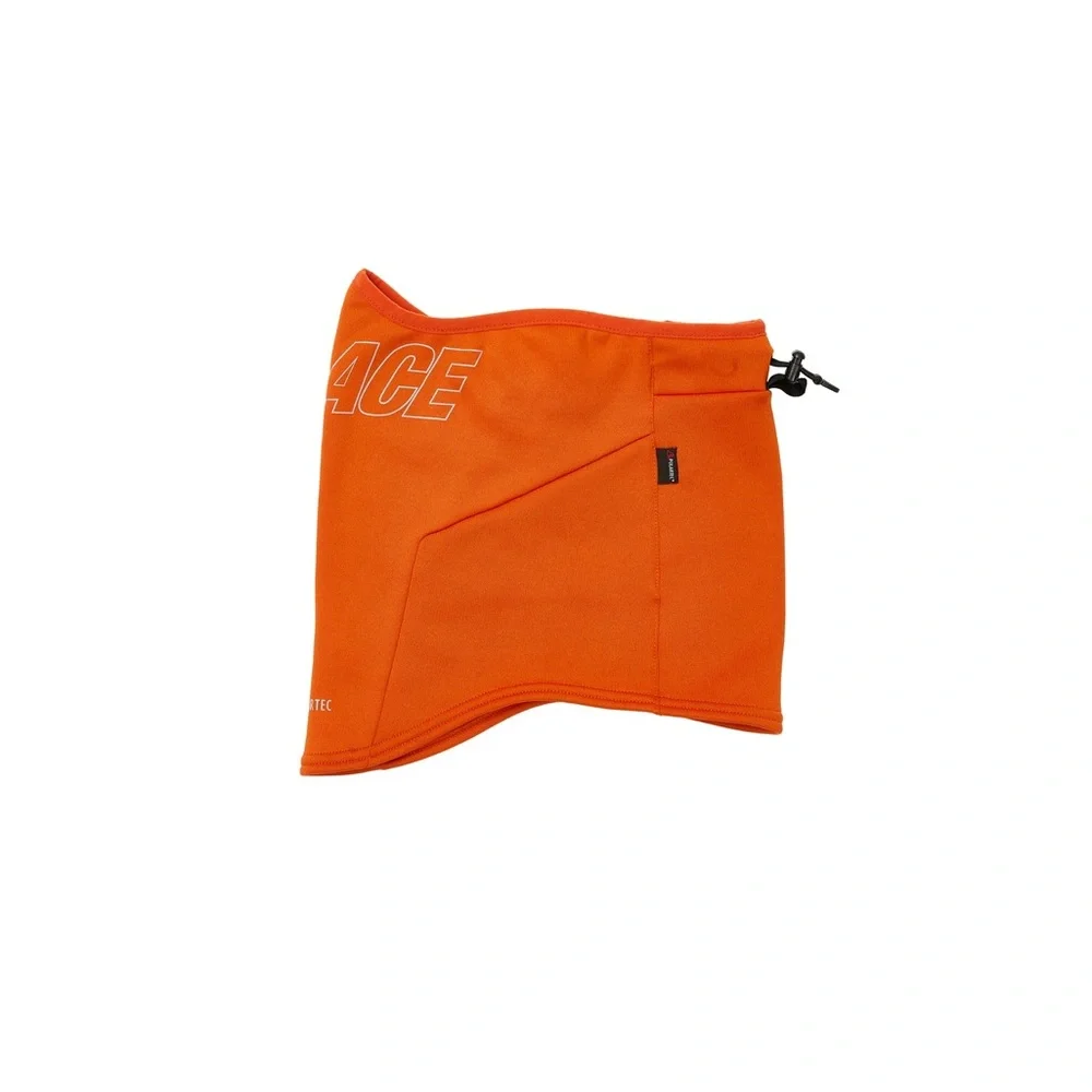 POLARTEC POWERSTRETCH FACE WARMER ORANGE Reflective, Palace Logo One Size